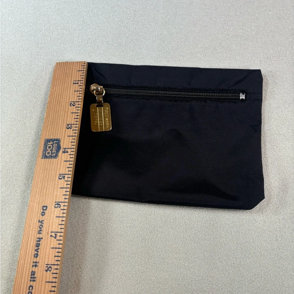 Vintage MOSCHINO Redwall Cosmetic Make Up Bag Black - Picture 7 of 7